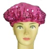 Wholesale shower cap with paillette