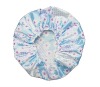 flower satin shower caps