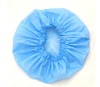 plain color polyester shower cap