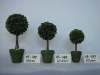 plastic topiary tree