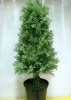 Wholesale artificial topiary tree, plastic tree, plastic potted tree, plastic plant