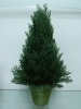 Wholesale artificial topiary tree, plastic tree, plastic potted tree, plastic plant
