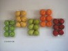 Artificial fruit in PVC box
