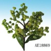 Decorative artificial fruit branch