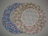 Wholesale pvc fashion plastic shower cap beautiful shower cap single layer shower cap for women