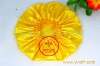 Wholesale colorful bath shower cap