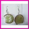 Wholesale Artificial kiwi fruit earrings