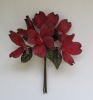 Wholesale Artificial flower latex magnolia tree for home decoration