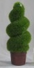 Wholesale spiral shape small size artificial trees