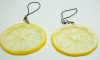 Wholesale Supply PVC emulational fruit keychain