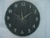Wholesale 18" black slate clock/ round slate clock