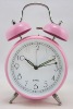 Wholesale two bell ring alarm clock 4"