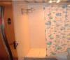 Wholesale bath accessories shower curtain rod