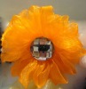 Wholesale CURTAIN BUTTON WITH HOTFIX FLOWER