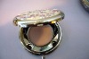 Wholesale Fashion folding metal round compact mirror