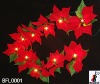 Wholesale Christmas light with christmas flower