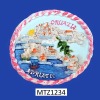 Wholesale ceramic souvenir fridge magnet