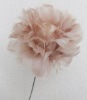 Wholesale manufactory's direct sale hand-made baby pink feather flowers