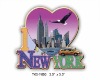 Wholesale Hot-sell wooden tourist souvenir magnets