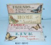 butterfly wooden plaque