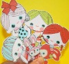 Wholesale Personalized paper fridge magnet