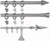Wholesale curtain rod,stainless steel curtain rod,window hardware