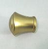 Wholesale PCF-005 12.7mm fashion Golden curtain rod plastic finial