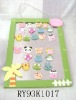 Wholesale wooden fridge magnet