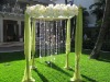 Wholesale hanging bead crystal curtain string for wedding decoration