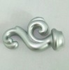 Wholesale PCF-012 16mm fashion curtain rod plastic finials