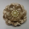 Wholesale fabric flower with beads