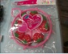 Wholesale plastic hanger with 8 clip-bear