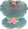 Wholesale glass plaque