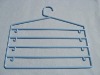 Plastic skirts and trousers hanger