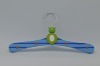 wooden baby clothes hanger