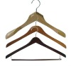 pine wood clothing hanger
