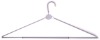 Wholesale fashionable Aluminium Folded Coat Hanger