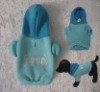 blue pet clothes