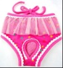 Wholesale New arrival hot selling lovely cotton material pet bikini dog clothes