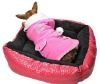 Wholesale Corduroy pet coat with crystal paw