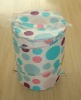 Round laundry hamper