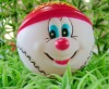 Wholesale vinyl toy tennis ball with red hat,dog product,plastic toy,pet toys,squeake toy for dog chew and play