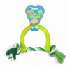 Wholesale Pet toy _ Rubber toy w/rope R4114