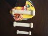 dog bone toy, plastic dog bone toy, pet toy