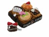 plush pet toy cake