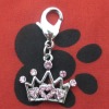 Wholesale pet charm,dog charm,pet pendant,crown charm