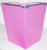 Wholesale HOT!sale! promotion plastic storage/ folding dustbin box(HS018S05)