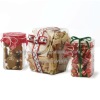 Wholesale Glass storage for food with plastic lids