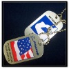Wholesale metal craft (aluminium) pet dog pendant for promotion