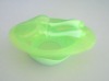 Non slip plastic baby bowl with spoon and fork